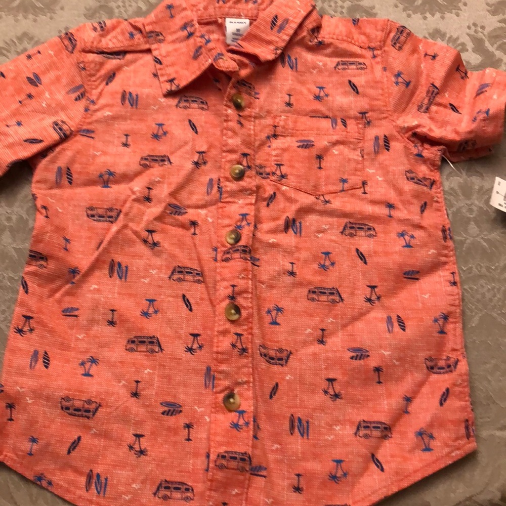 Old Navy | Boys tropical button down